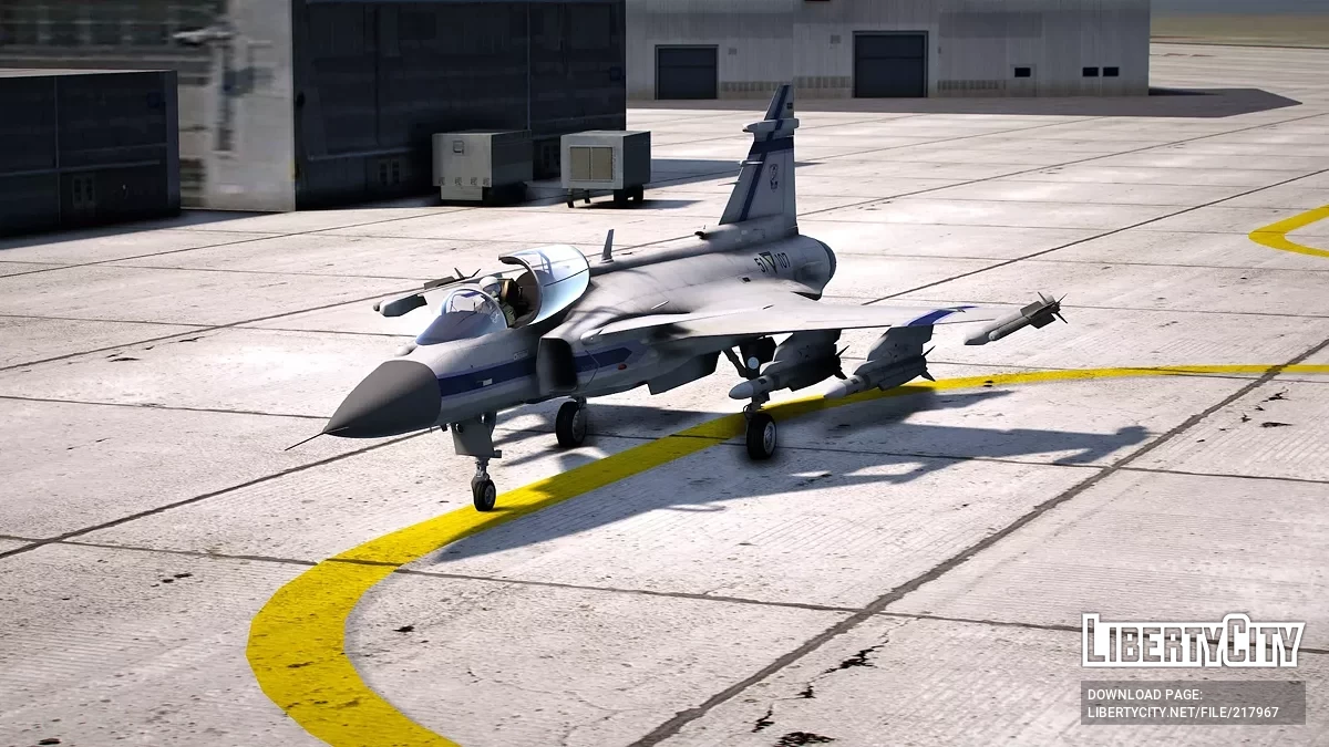 JAS-39E Gripen [Add-On | LODs] / GTA 5