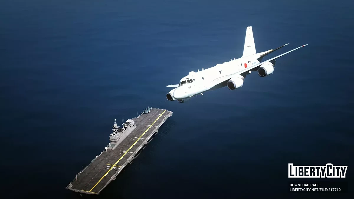 Kawasaki P-1 ASW [Add-On] 1.0 / GTA 5