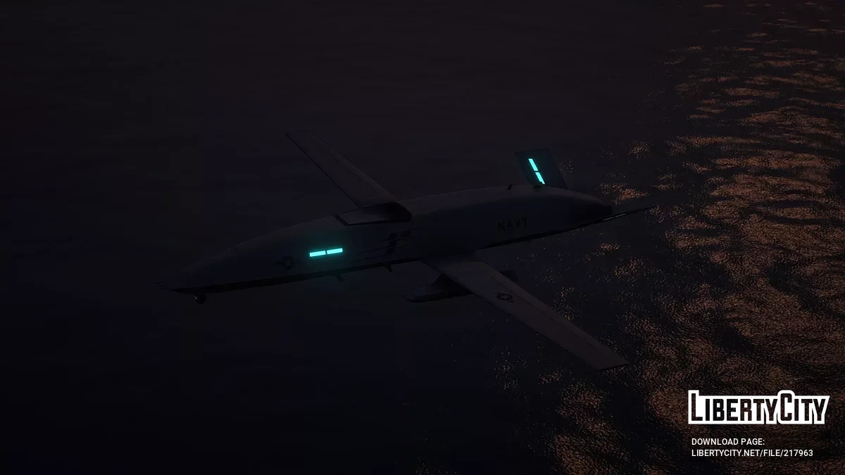 UAV MQ-25 Stingray [Complemento] / GTA 5