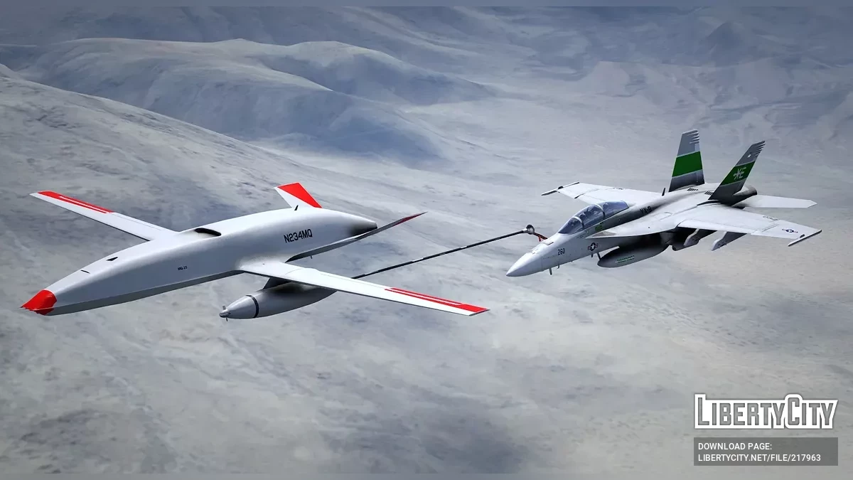 UAV MQ-25 Stingray [Complemento] / GTA 5