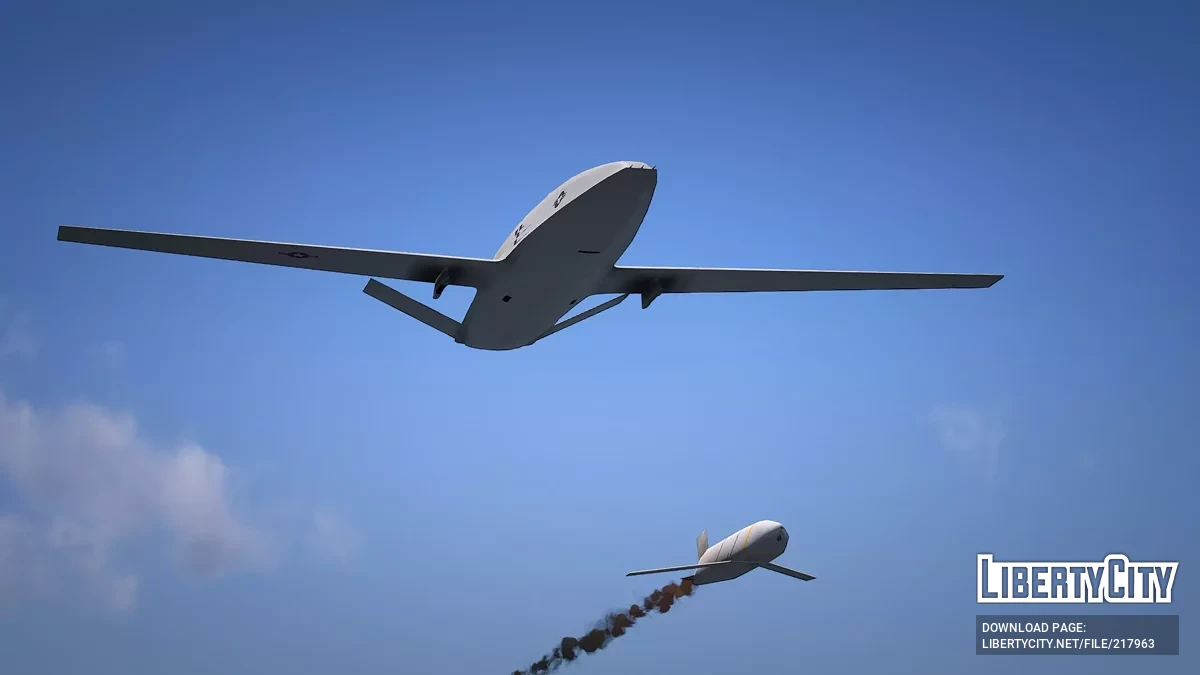 UAV MQ-25 Stingray [Complemento] / GTA 5