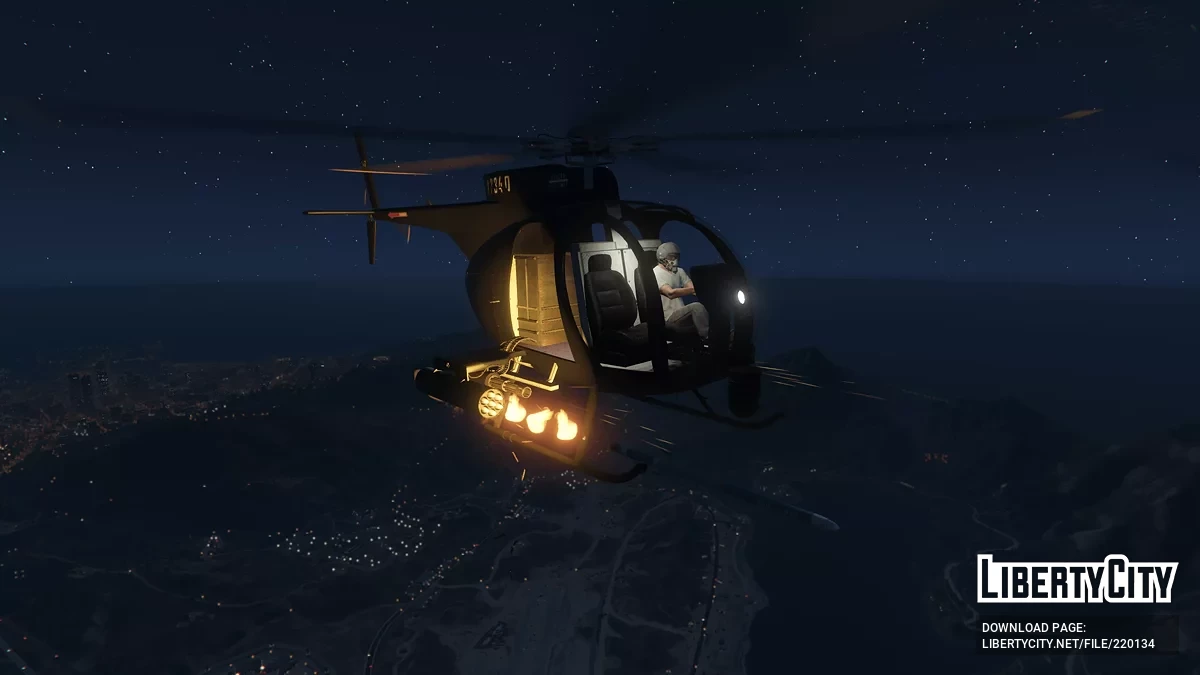 Buzzard Attack Chopper V2 [Add-On] / GTA 5