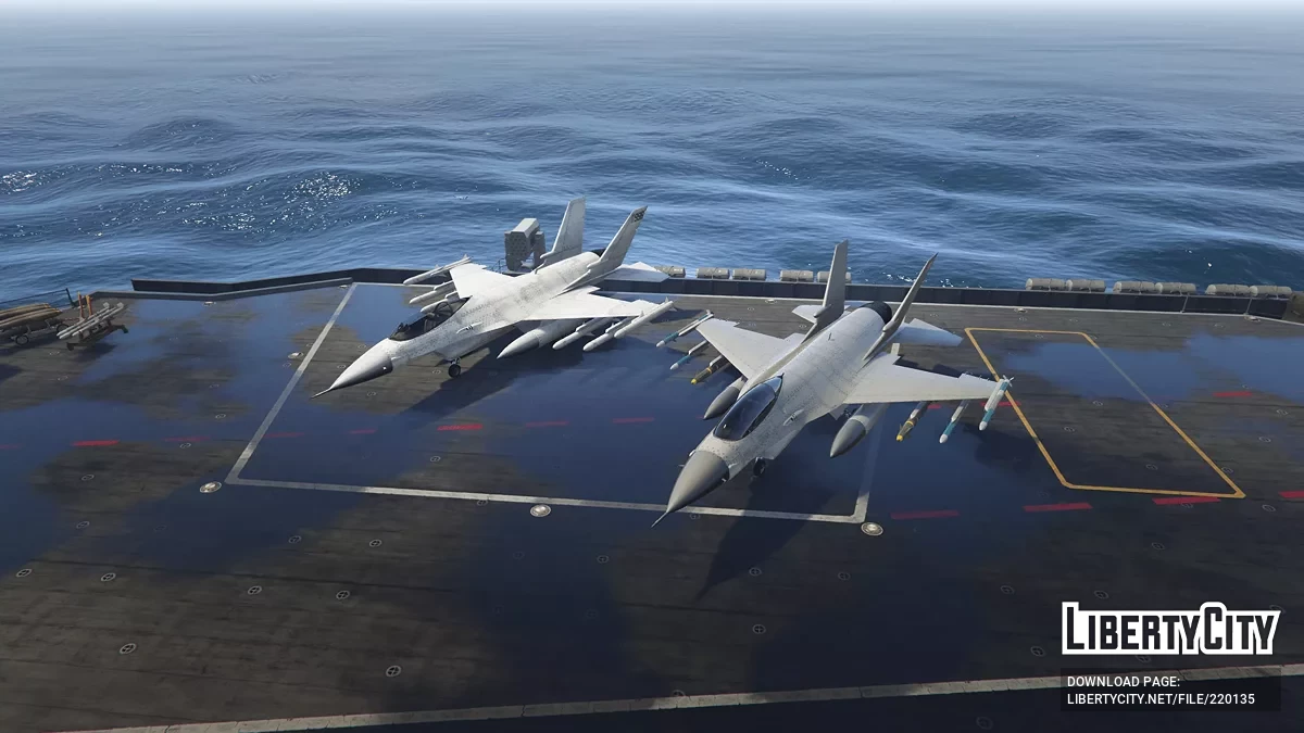 Pesawat Tempur Lazer yang Ditingkatkan [Add-On] / GTA 5