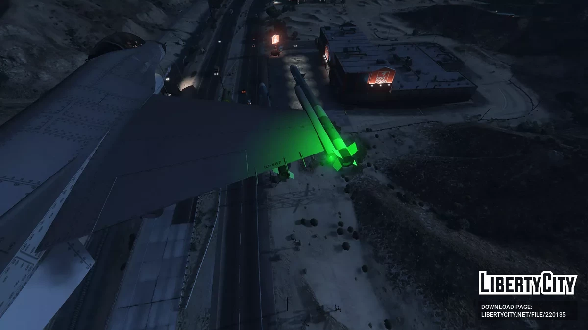 Pesawat Tempur Lazer yang Ditingkatkan [Add-On] / GTA 5