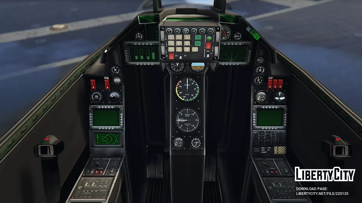 Pesawat Tempur Lazer yang Ditingkatkan [Add-On] / GTA 5