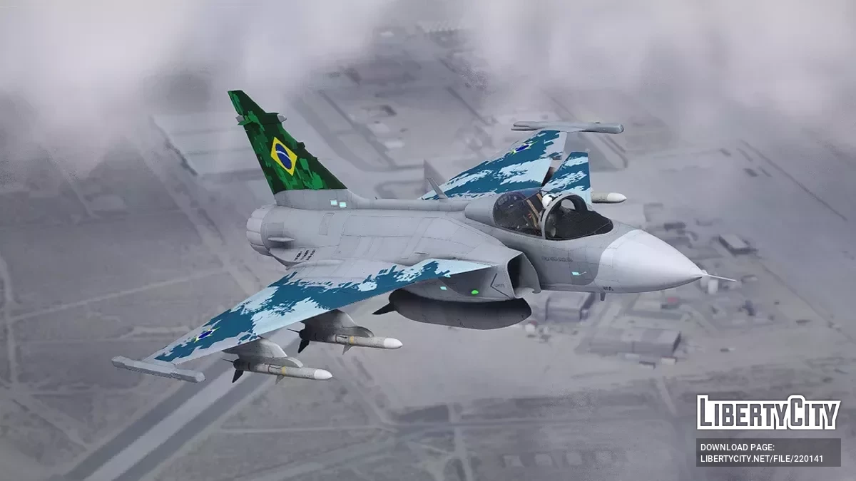 Saab JAS 39 C Gripen [Add-On] [High-Poly] [Tuning] / GTA 5
