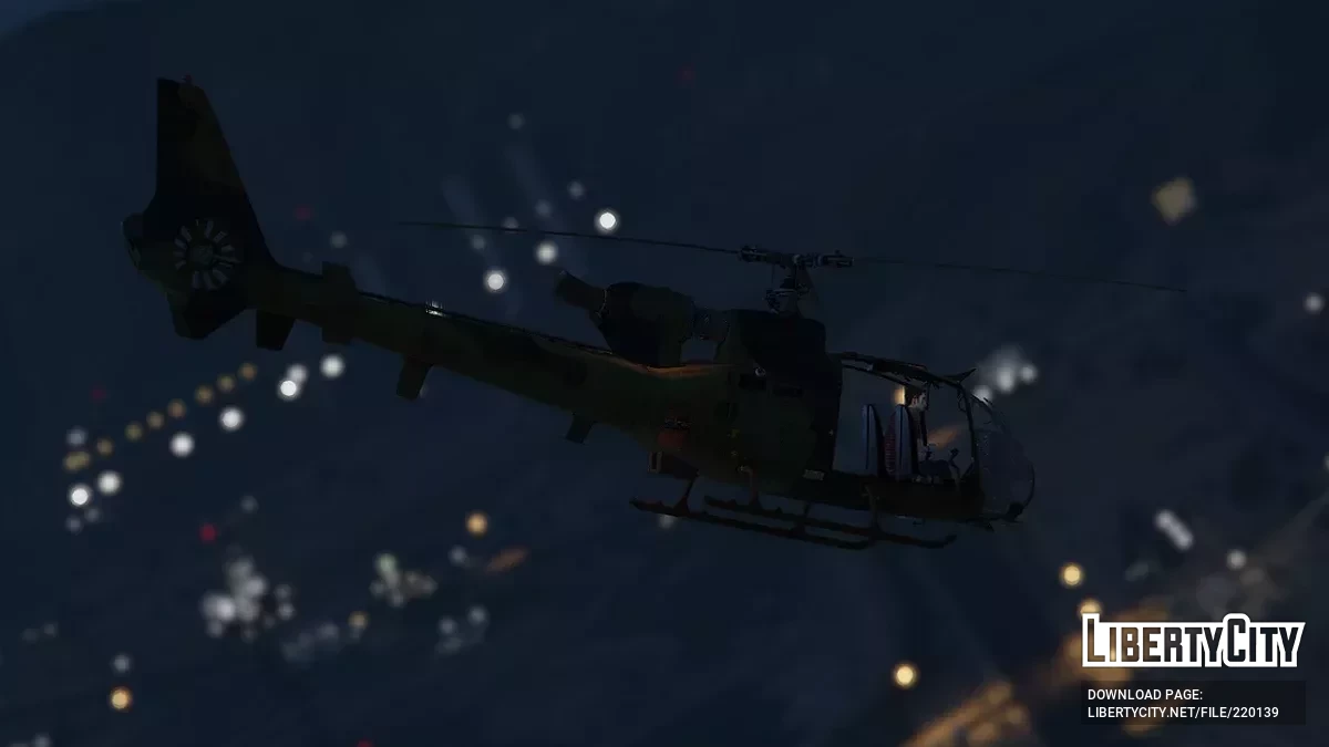 Sud-Aviation SA-342 Gazelle (Versión Francesa ALAT) [Complemento] / GTA 5