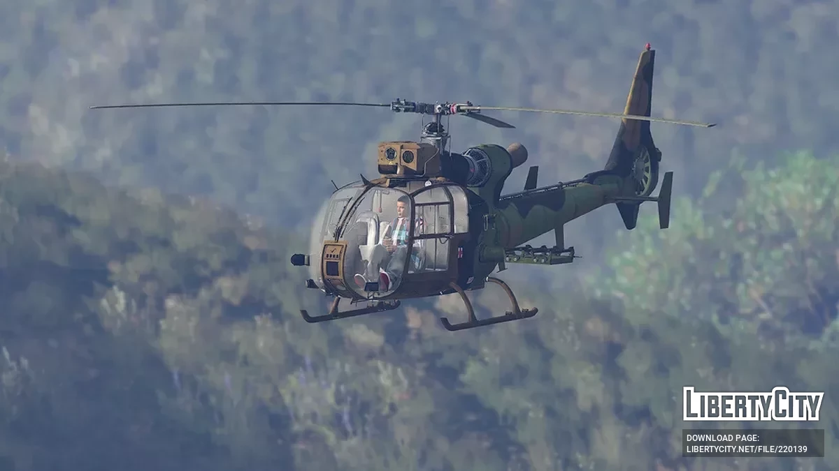 Sud-Aviation SA-342 Gazelle (Versión Francesa ALAT) [Complemento] / GTA 5