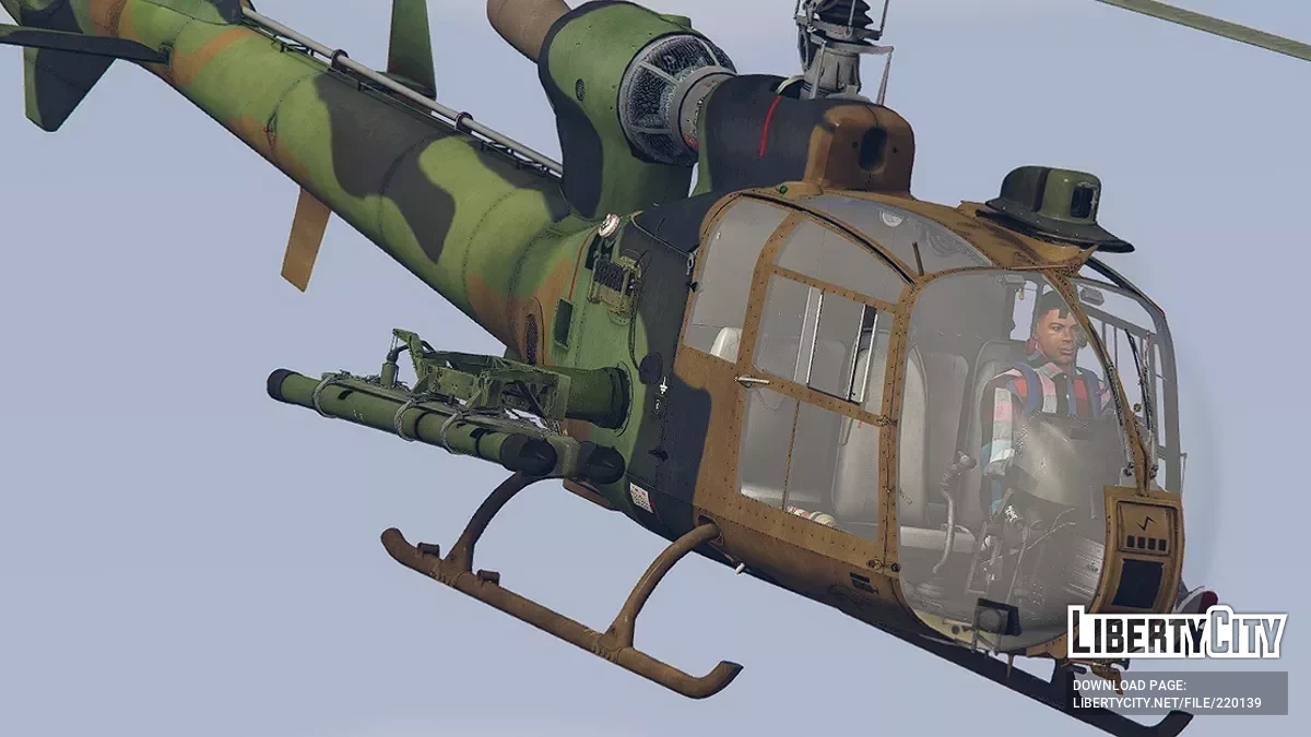 Sud-Aviation SA-342 Gazelle (Versión Francesa ALAT) [Complemento] / GTA 5