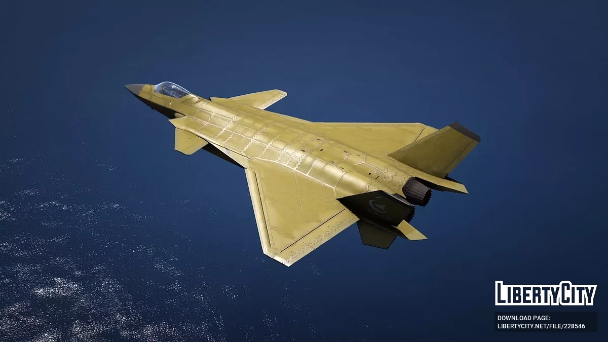 J-20 Naga Perkasa China [Add-On | VehFuncs V] / GTA 5