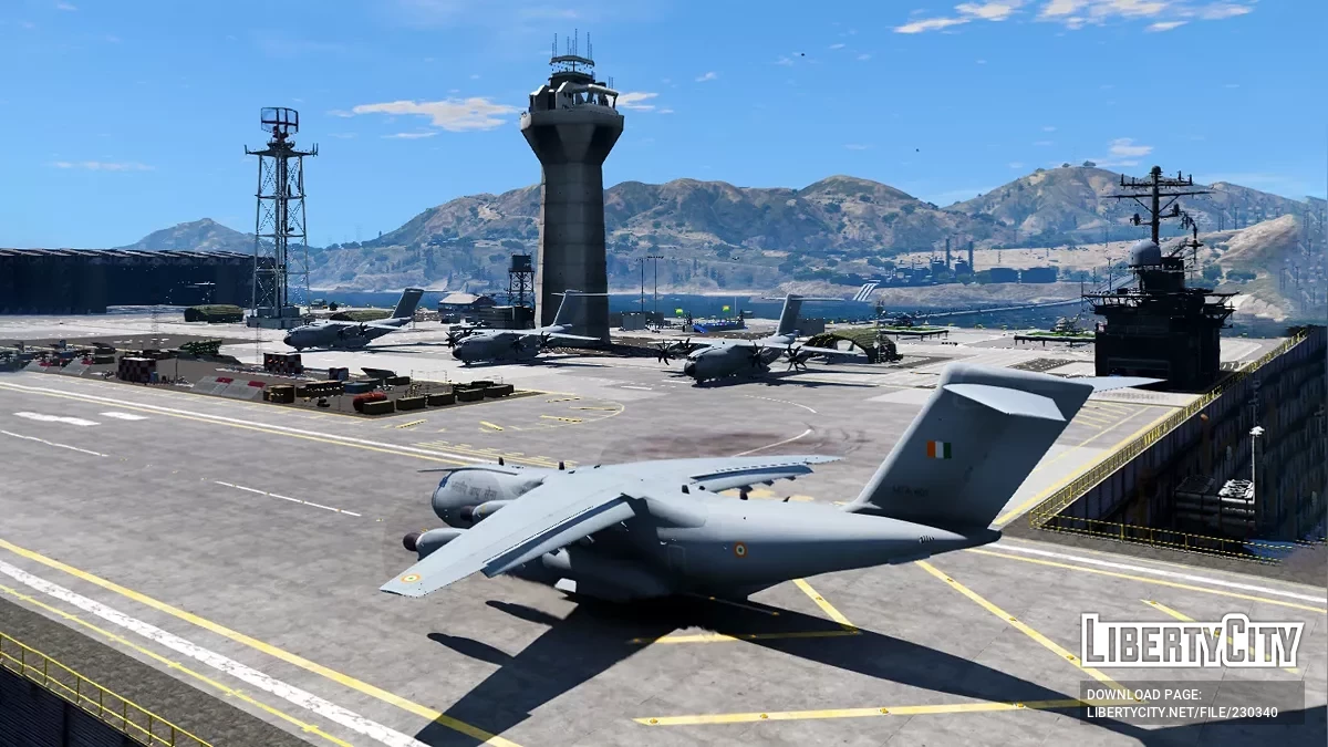 Airbus A400M Atlas Hindistan Hava Kuvvetleri Renkleri / GTA 5