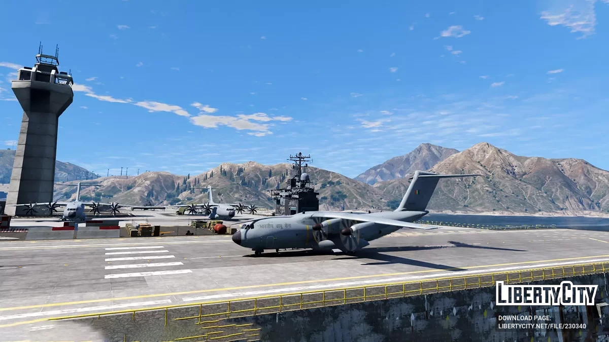 Airbus A400M Atlas Hindistan Hava Kuvvetleri Renkleri / GTA 5