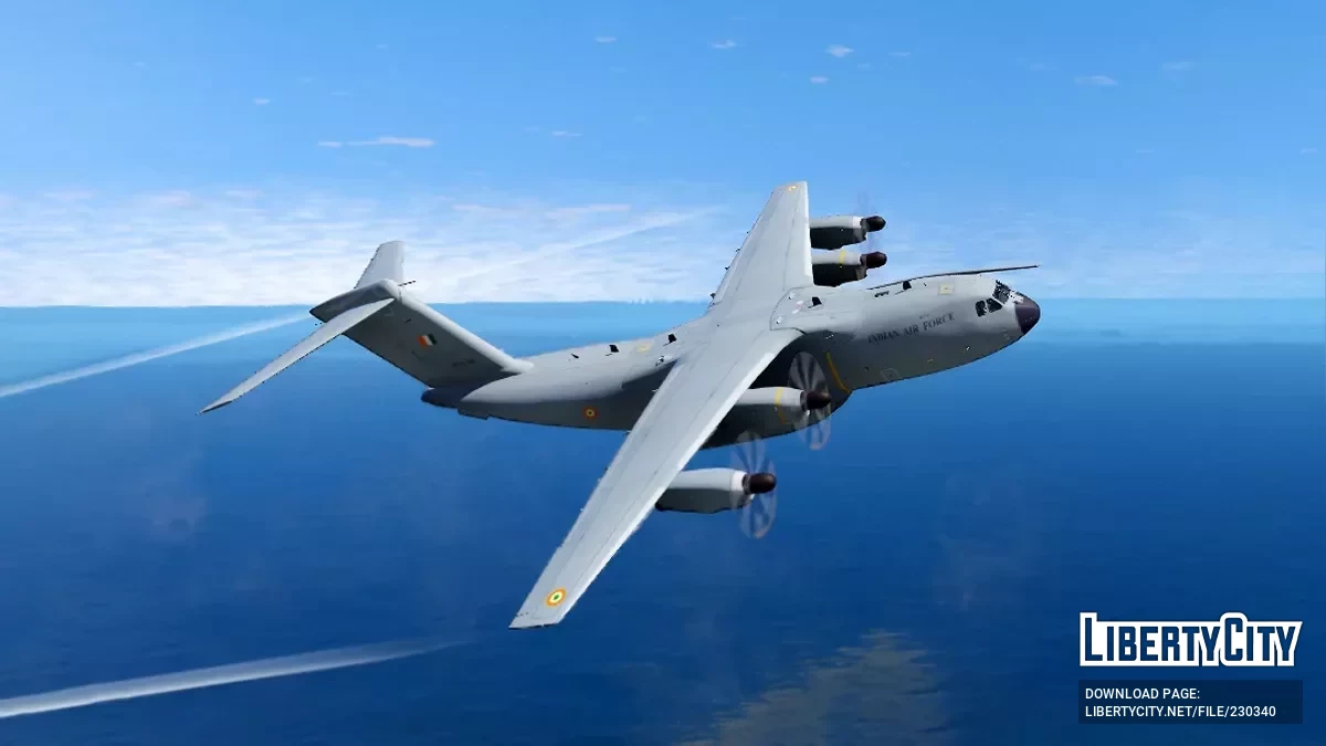Airbus A400M Atlas Hindistan Hava Kuvvetleri Renkleri / GTA 5