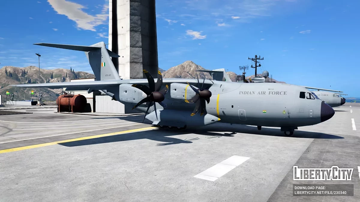 Airbus A400M Atlas Hindistan Hava Kuvvetleri Renkleri / GTA 5