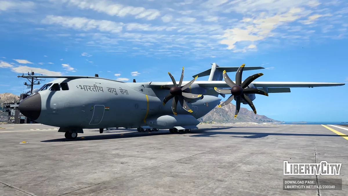 Airbus A400M Atlas Hindistan Hava Kuvvetleri Renkleri / GTA 5
