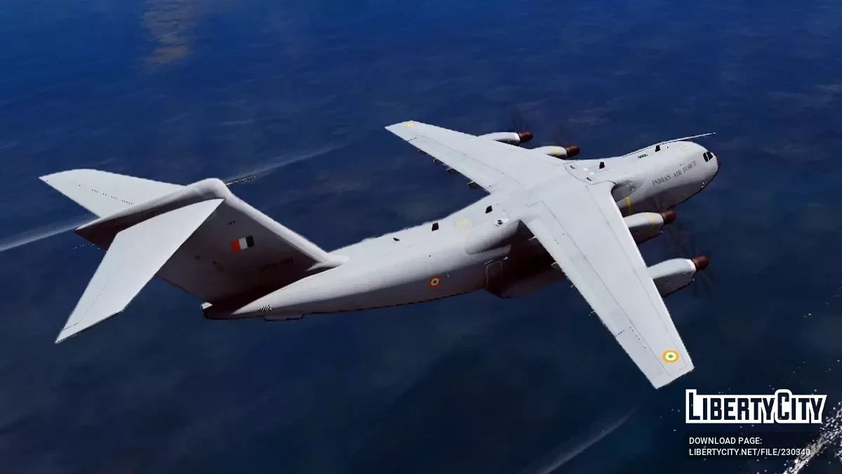 Airbus A400M Atlas Hindistan Hava Kuvvetleri Renkleri / GTA 5