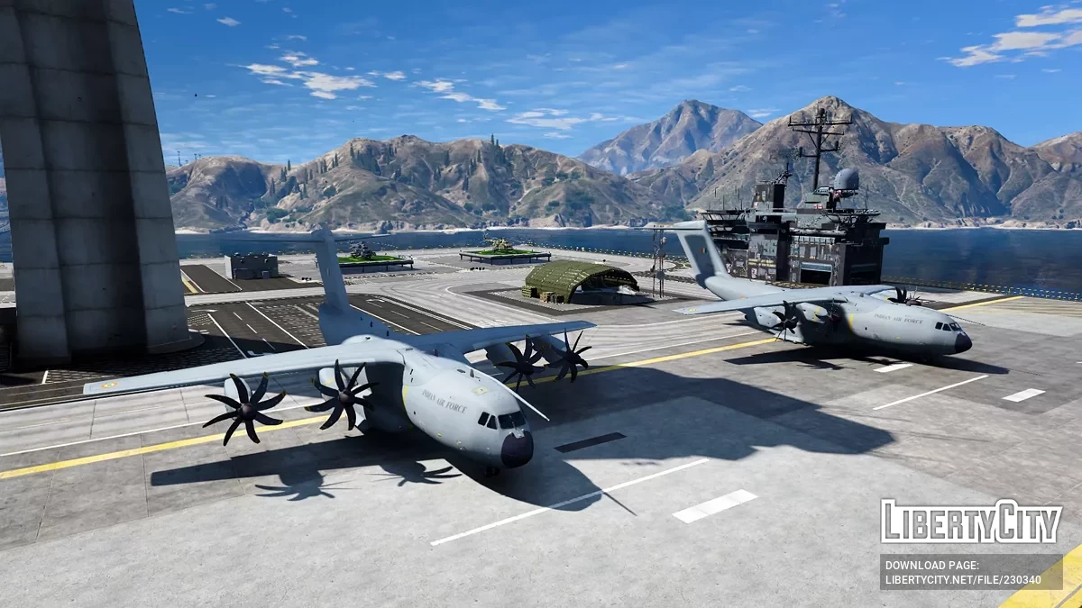 Airbus A400M Atlas Hindistan Hava Kuvvetleri Renkleri / GTA 5