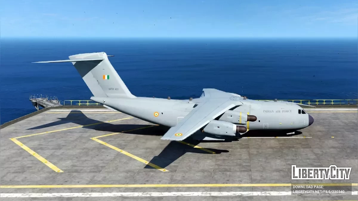 Airbus A400M Atlas Hindistan Hava Kuvvetleri Renkleri / GTA 5
