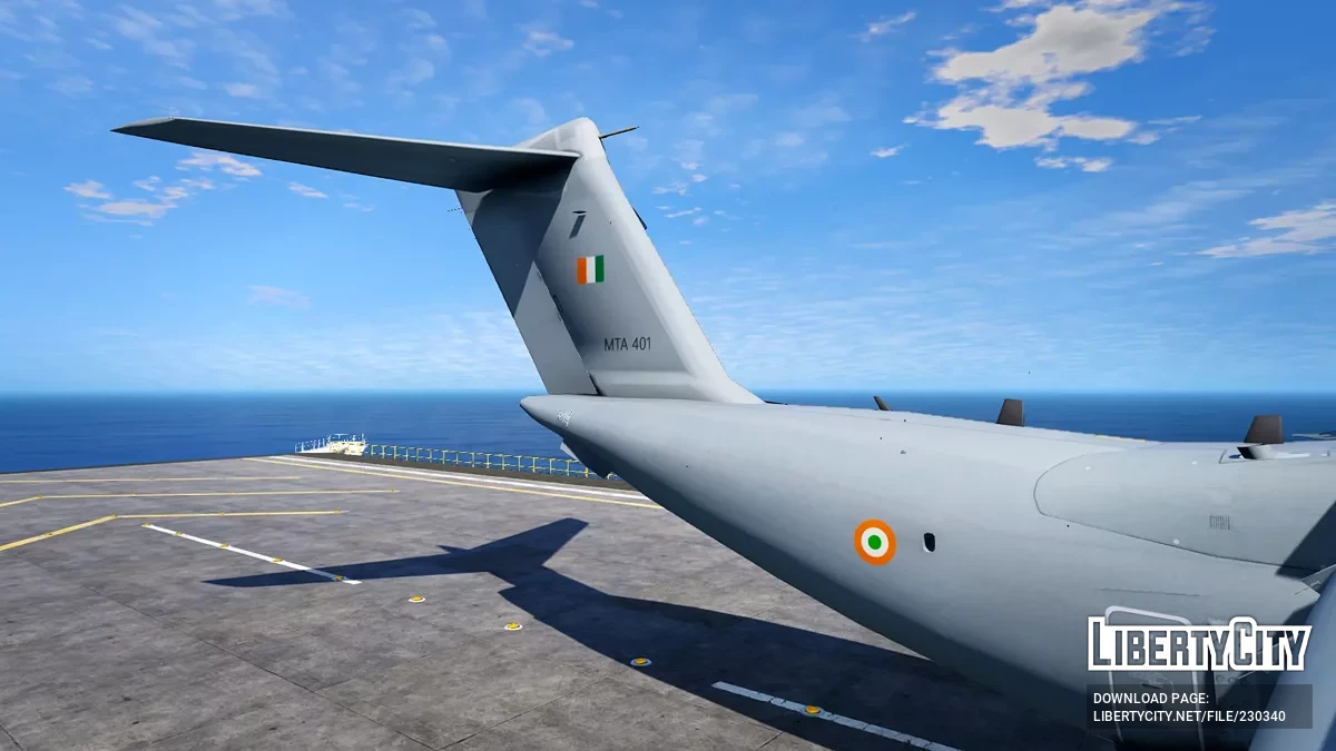 Airbus A400M Atlas Hindistan Hava Kuvvetleri Renkleri / GTA 5