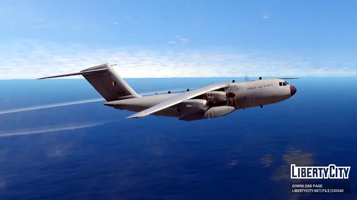 Airbus A400M Atlas Hindistan Hava Kuvvetleri Renkleri / GTA 5