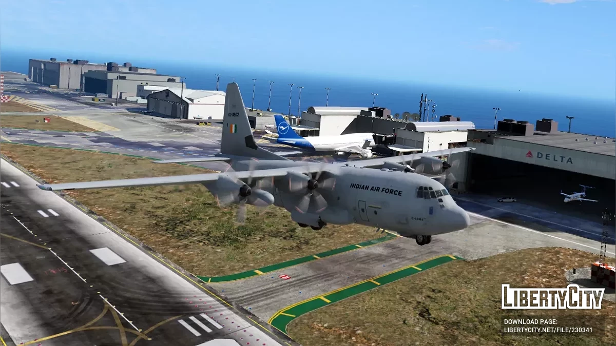 C-130J Super Hercules Indian Air Force Livery / GTA 5