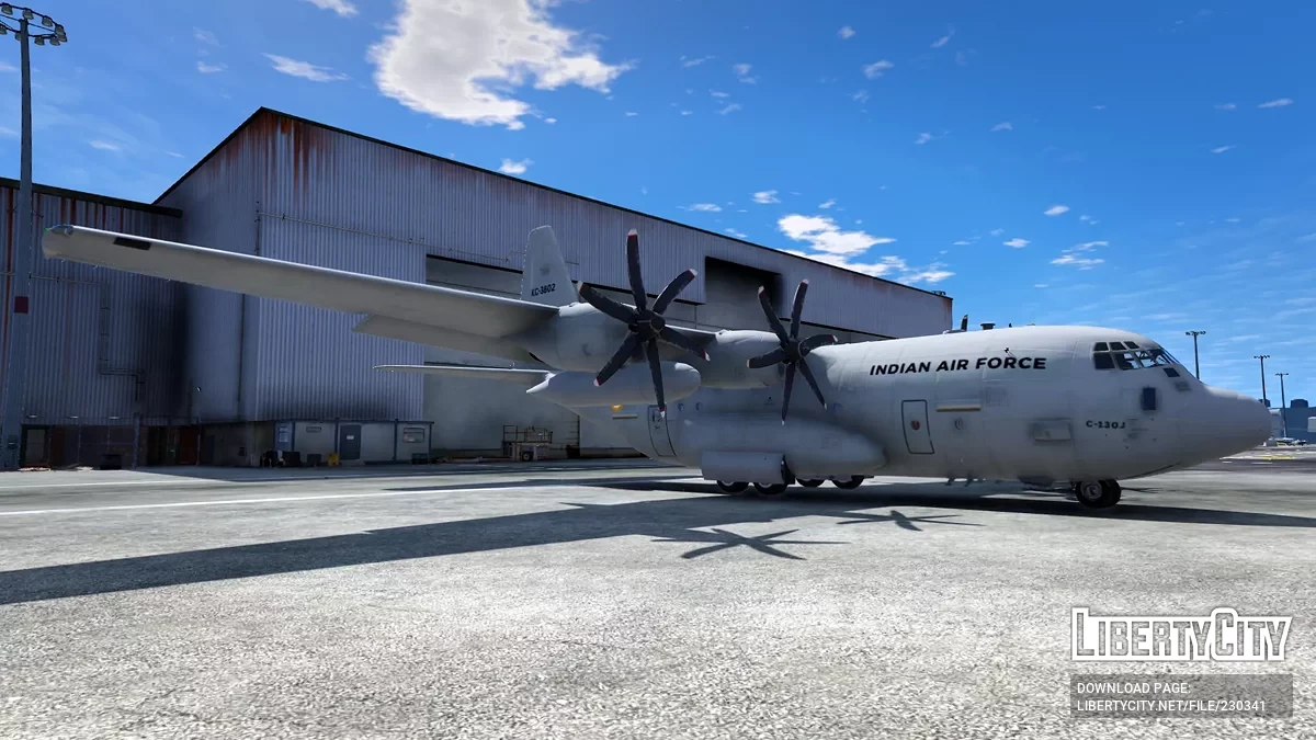 C-130J Super Hercules Indian Air Force Livery / GTA 5