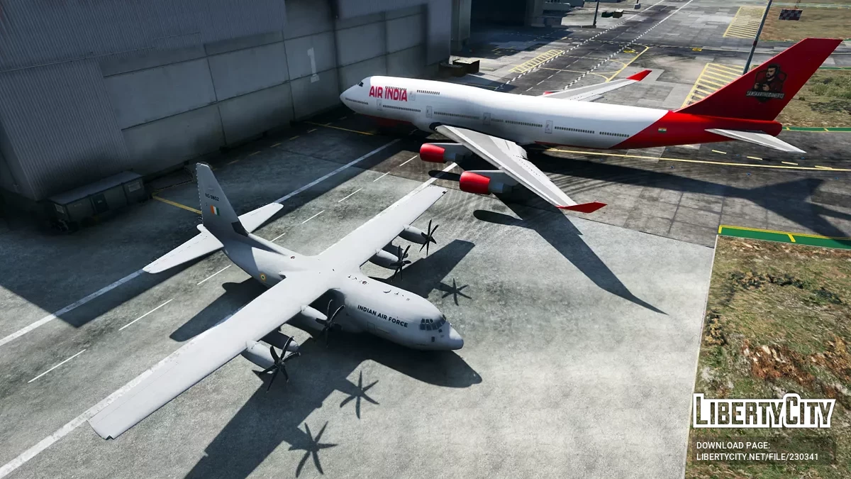 C-130J Super Hercules Indian Air Force Livery / GTA 5