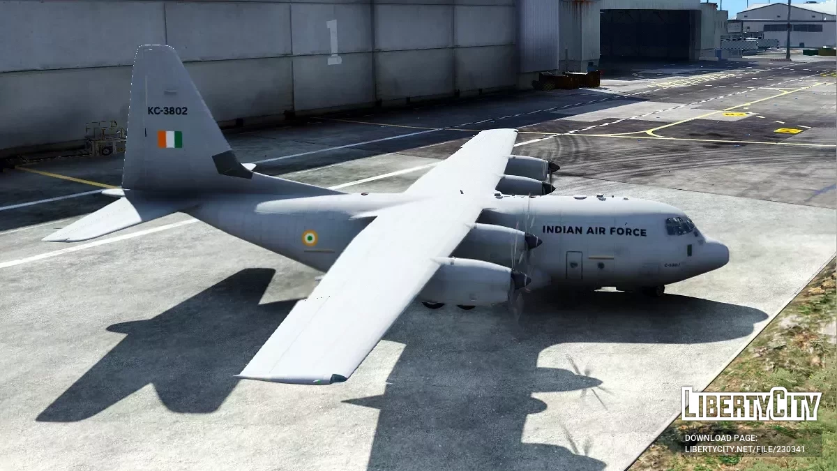 C-130J Super Hercules Indian Air Force Livery / GTA 5