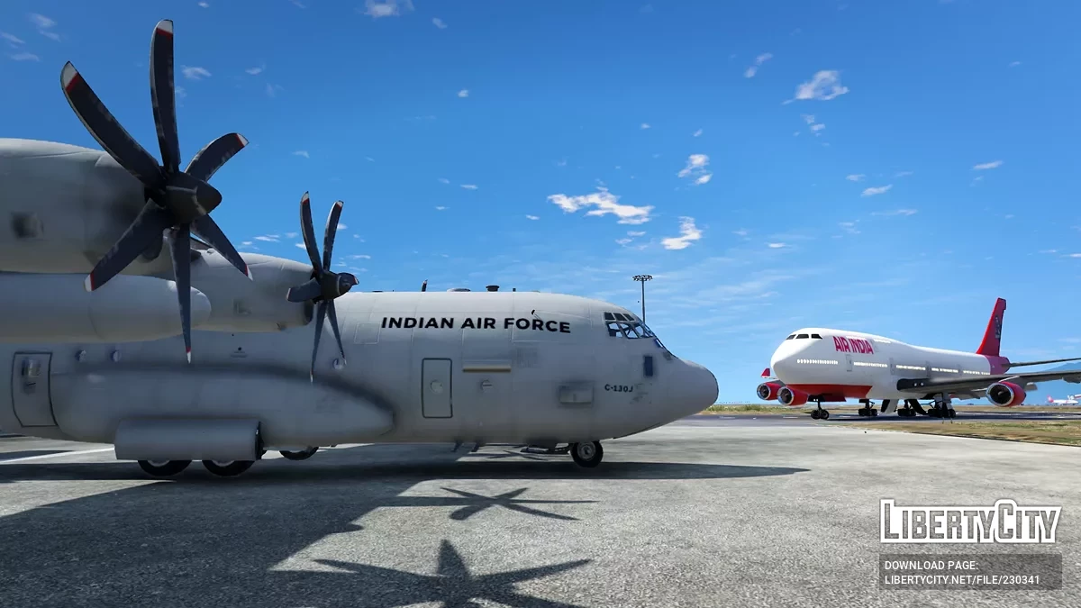 C-130J Super Hercules Indian Air Force Livery / GTA 5