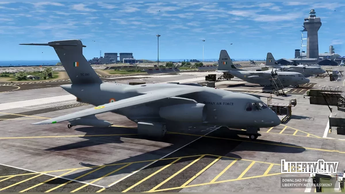 Embraer KC-390 Indian Air Force Livery / GTA 5