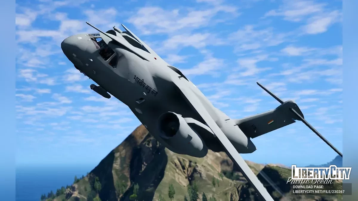 Embraer KC-390 Indian Air Force Livery / GTA 5