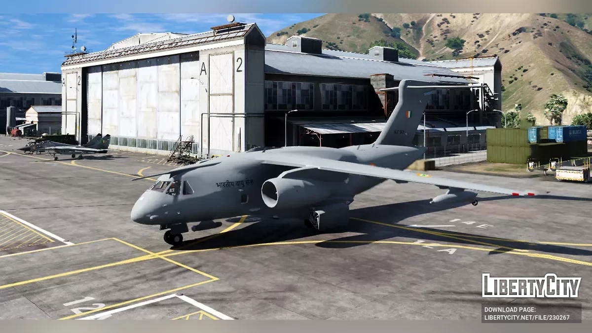 Embraer KC-390 Indian Air Force Livery / GTA 5