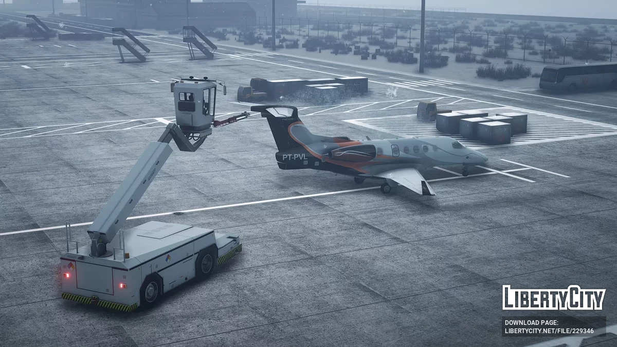 Embraer Phenom 300 [Додаток | Налаштування | LODs] / GTA 5