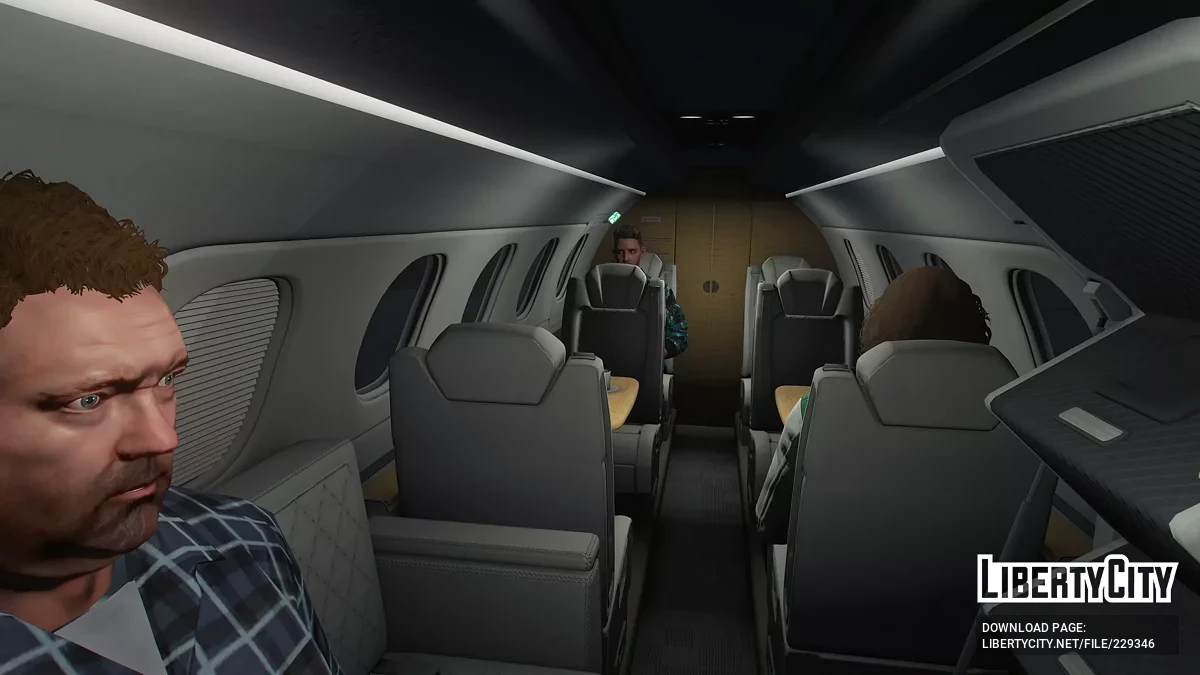 Embraer Phenom 300 [Додаток | Налаштування | LODs] / GTA 5