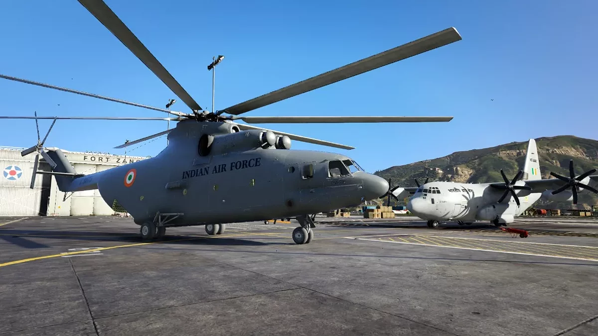 Livery d'hélicoptère Mi-26 de l'Indian Air Force / GTA 5
