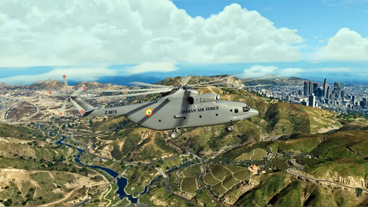 Livery d'hélicoptère Mi-26 de l'Indian Air Force / GTA 5