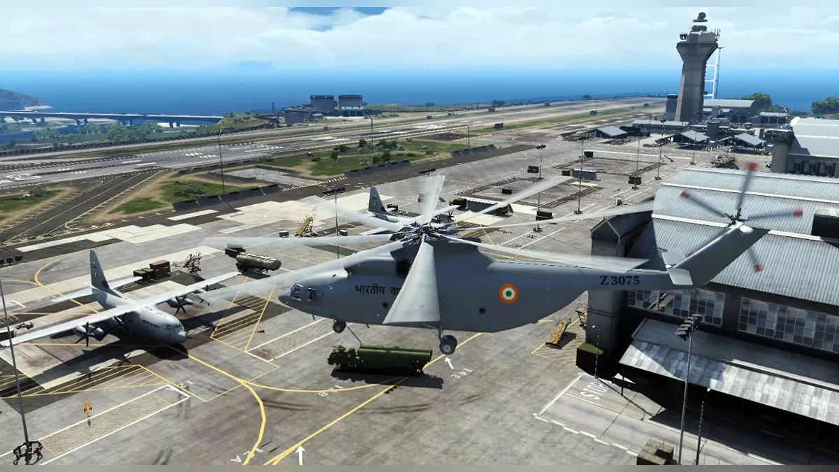 Livery d'hélicoptère Mi-26 de l'Indian Air Force / GTA 5