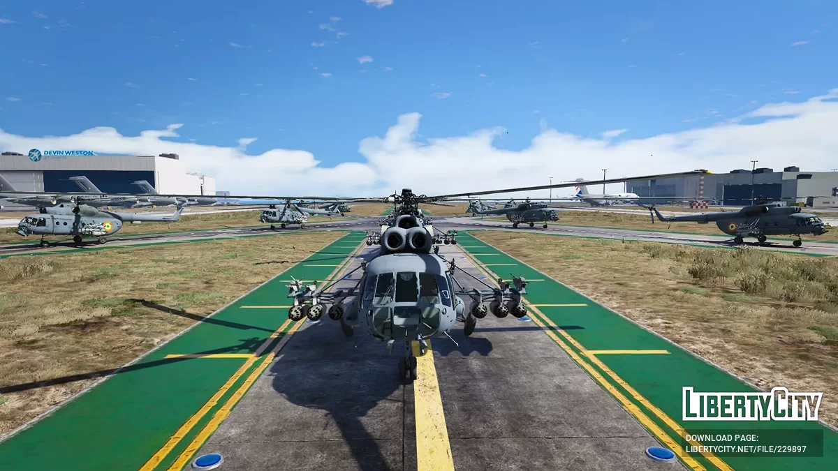 Mi-8 Gunship - Fuerza Aérea India (Complemento) / GTA 5