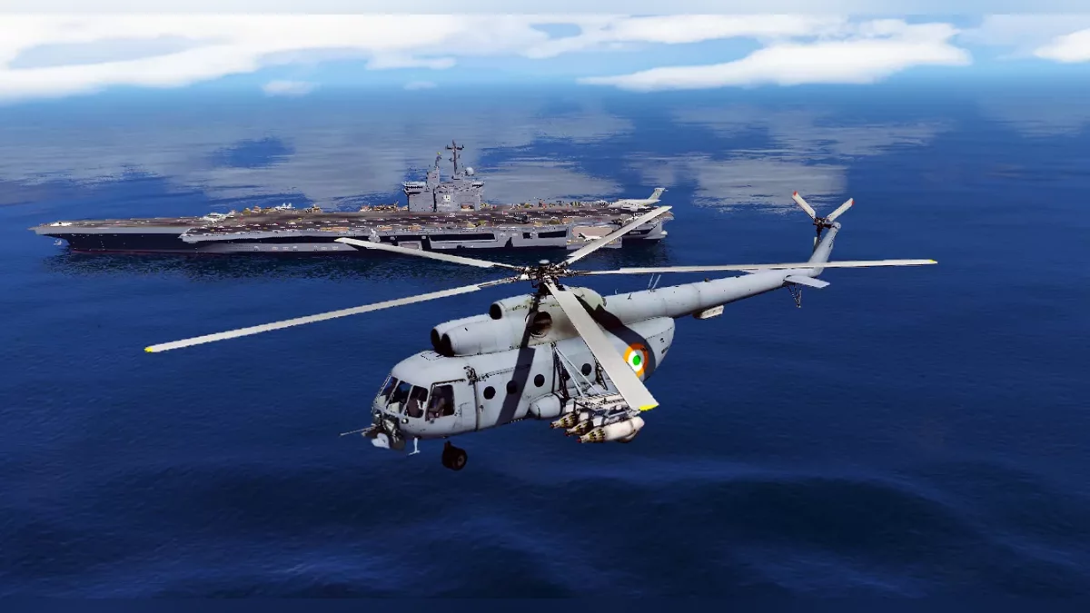 Mi-8 Gunship - Fuerza Aérea India (Complemento) / GTA 5