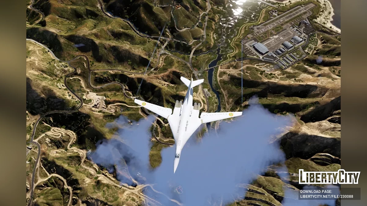 图-160白天鹅印度空军涂装 / GTA 5