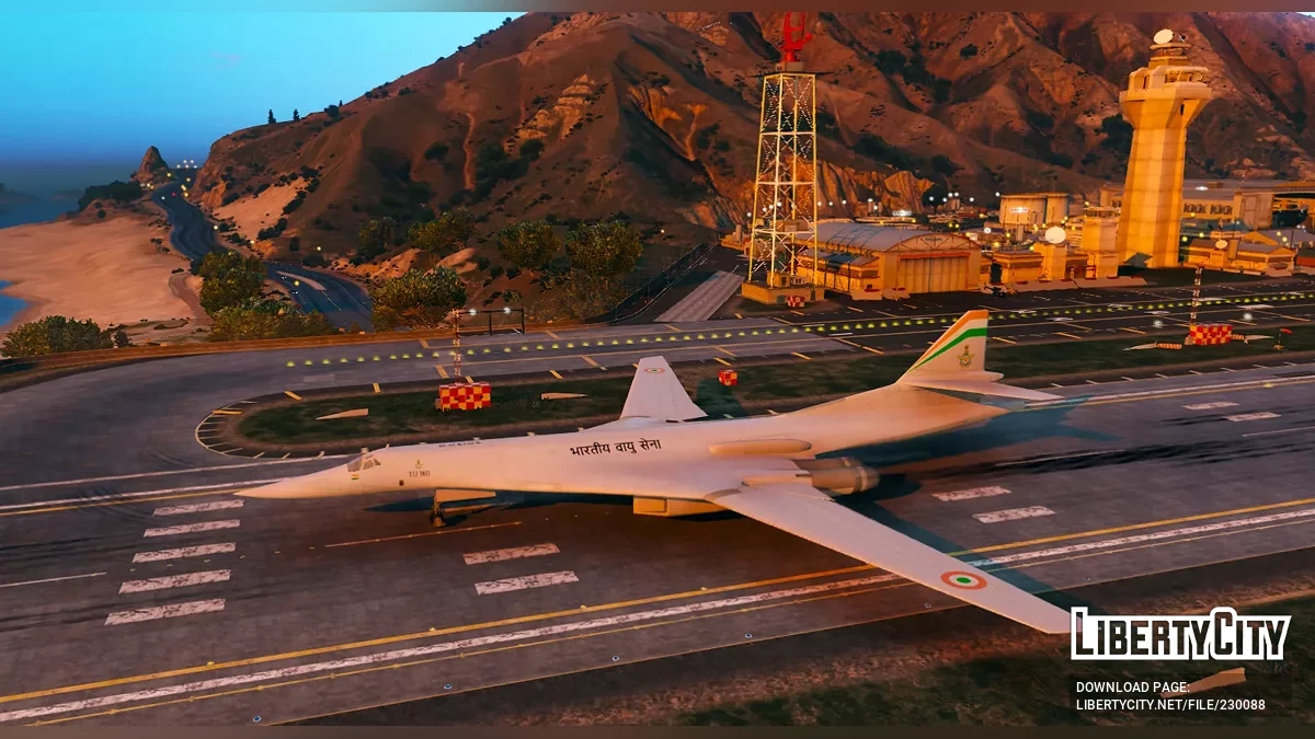 图-160白天鹅印度空军涂装 / GTA 5