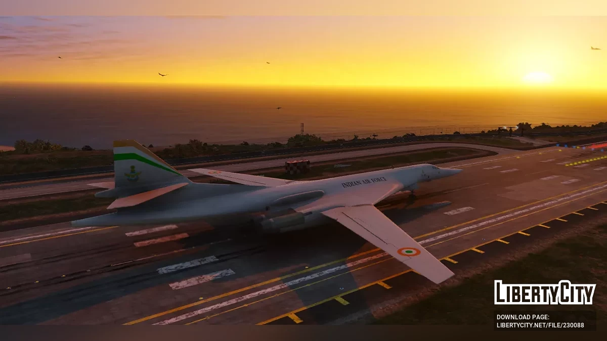 图-160白天鹅印度空军涂装 / GTA 5