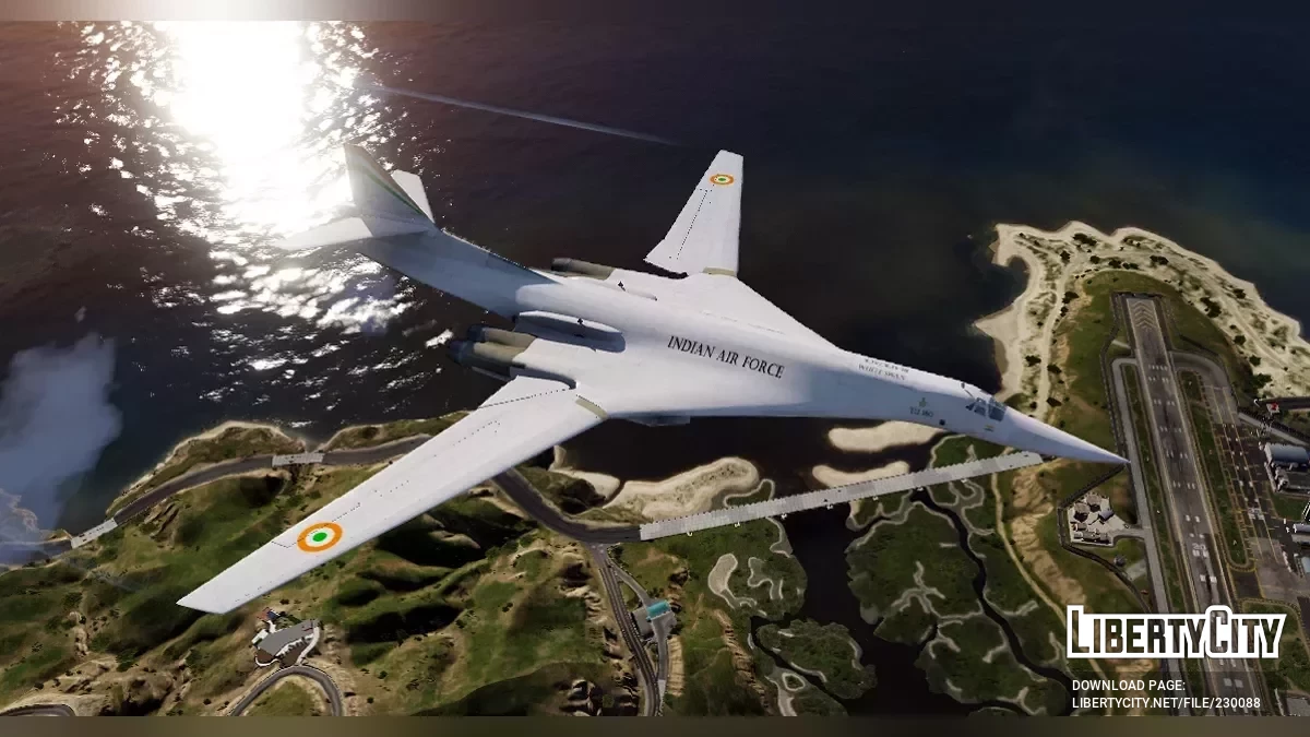 图-160白天鹅印度空军涂装 / GTA 5