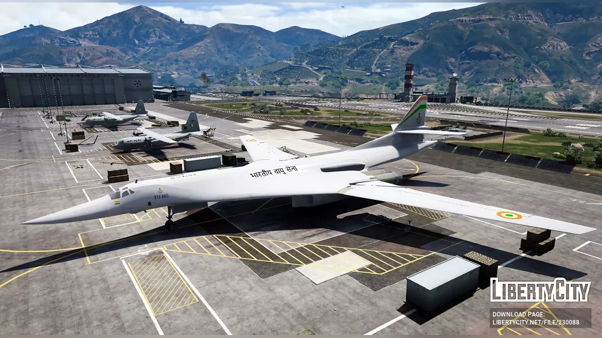 图-160白天鹅印度空军涂装 / GTA 5
