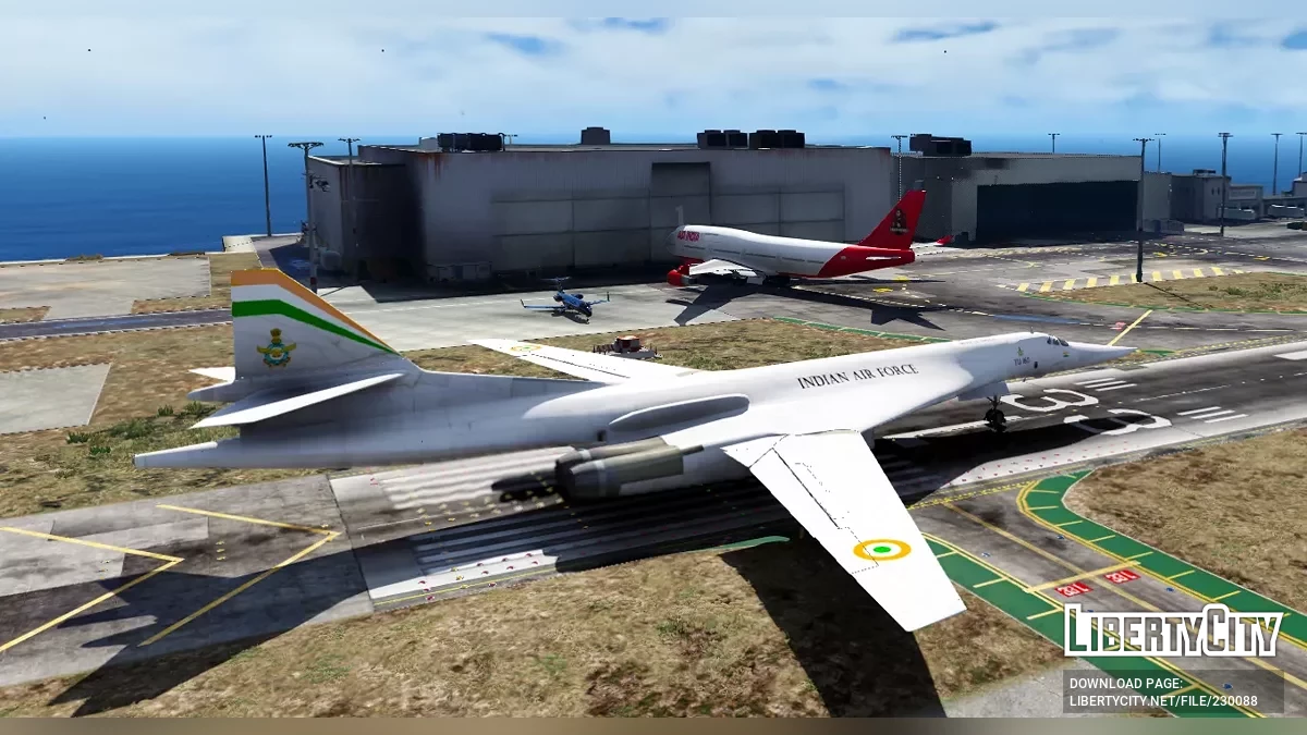 图-160白天鹅印度空军涂装 / GTA 5