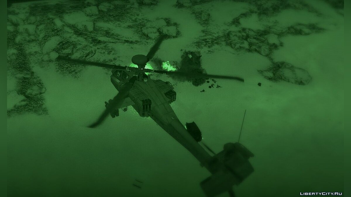 AH-64D Longbow Apache для GTA 5 - Картинка #6