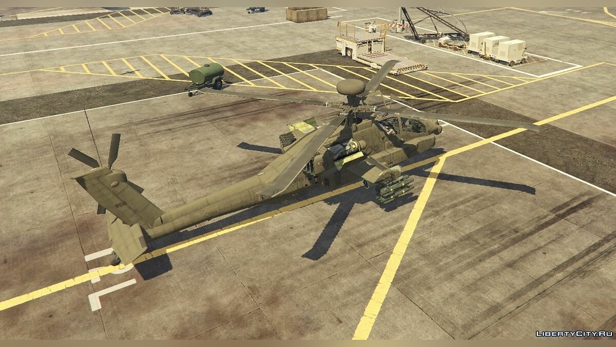 AH-64D Longbow Apache для GTA 5 - Картинка #8