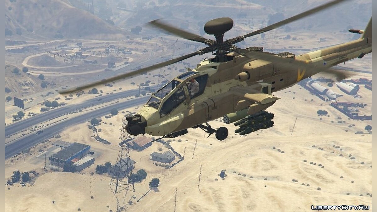 AH-64D Longbow Apache для GTA 5 - Картинка #9