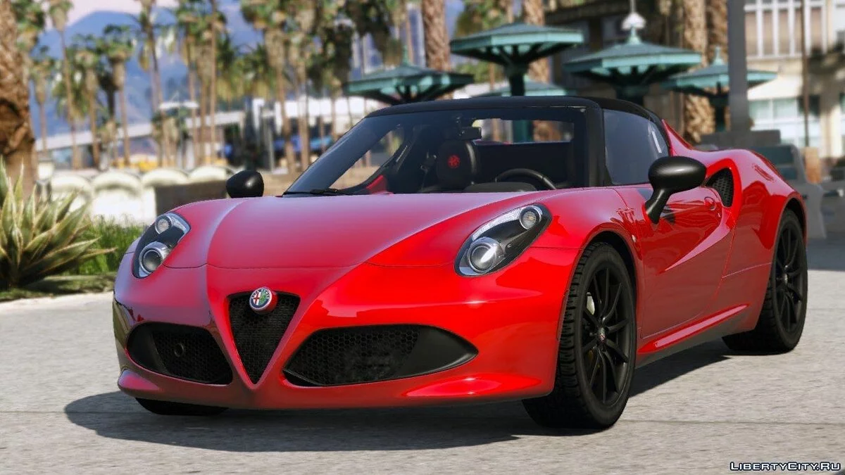 Alfa Romeo 4c Spider 2015 [Add-On] v1.03 / GTA 5