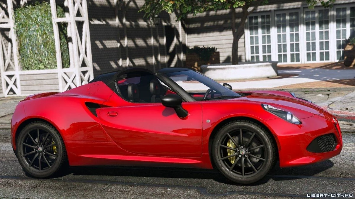 Alfa Romeo 4c Spider 2015 [Add-On] v1.03 / GTA 5